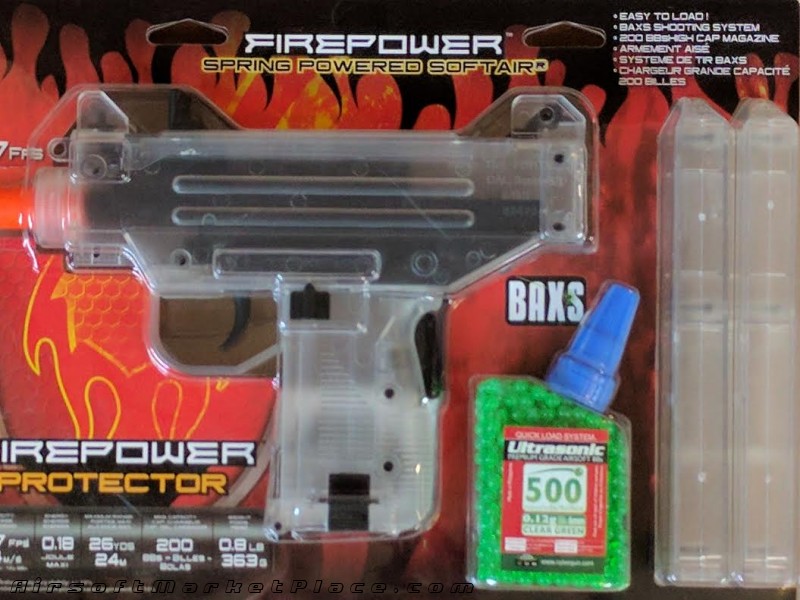 FIREPOWER PROTECTO UZI CLEAR