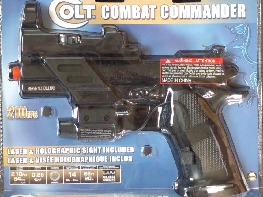 COLT COMBAT COMMANDER SPRING ACTION PISTOL