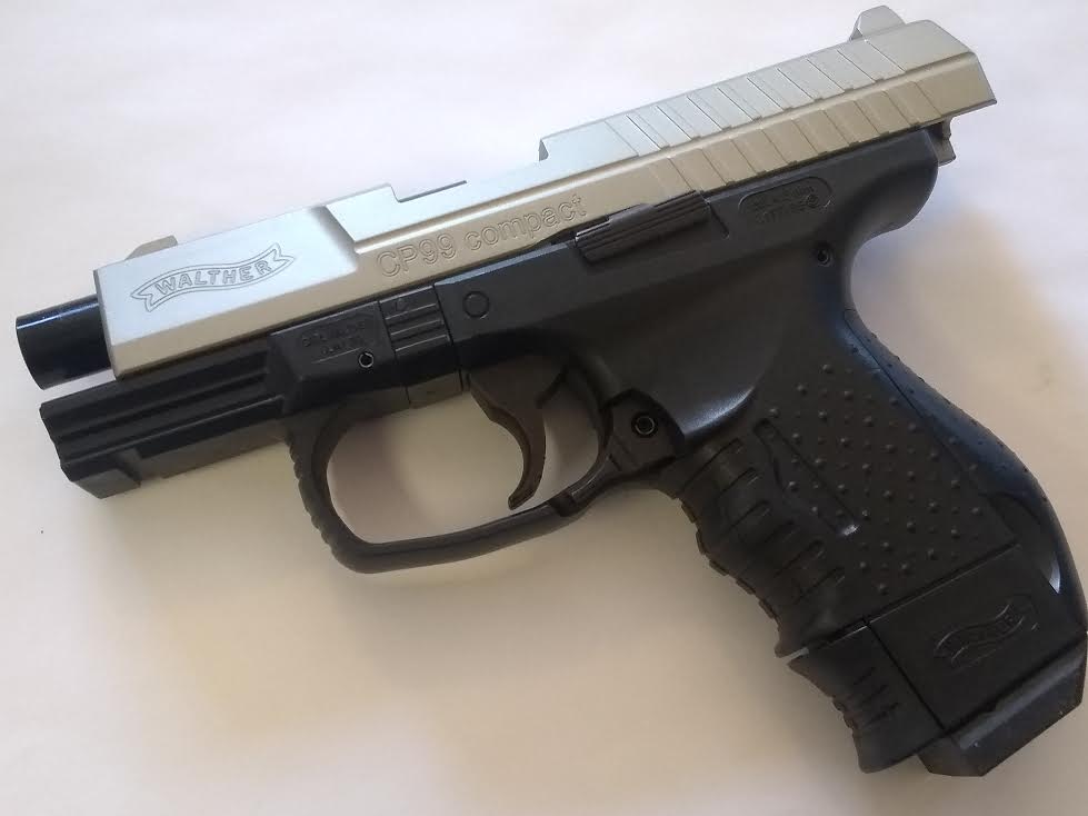 WALTHER CP99 COMPACT TWO-TONE BB GUN BLOWBACK CO2 PISTOL