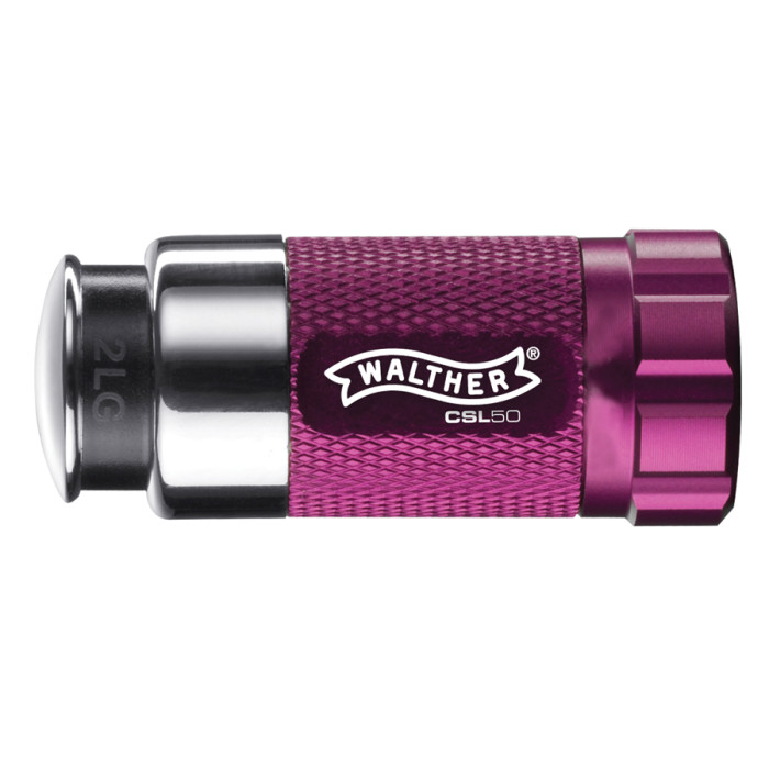 WALTHER CSL 50 RECHARGABLE LED FLASHLIGHT - PINK 