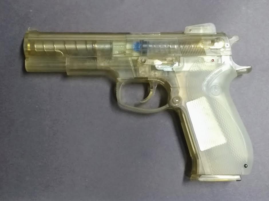 SMITH & WESSON 45 SPRING PISTOL CLEAR