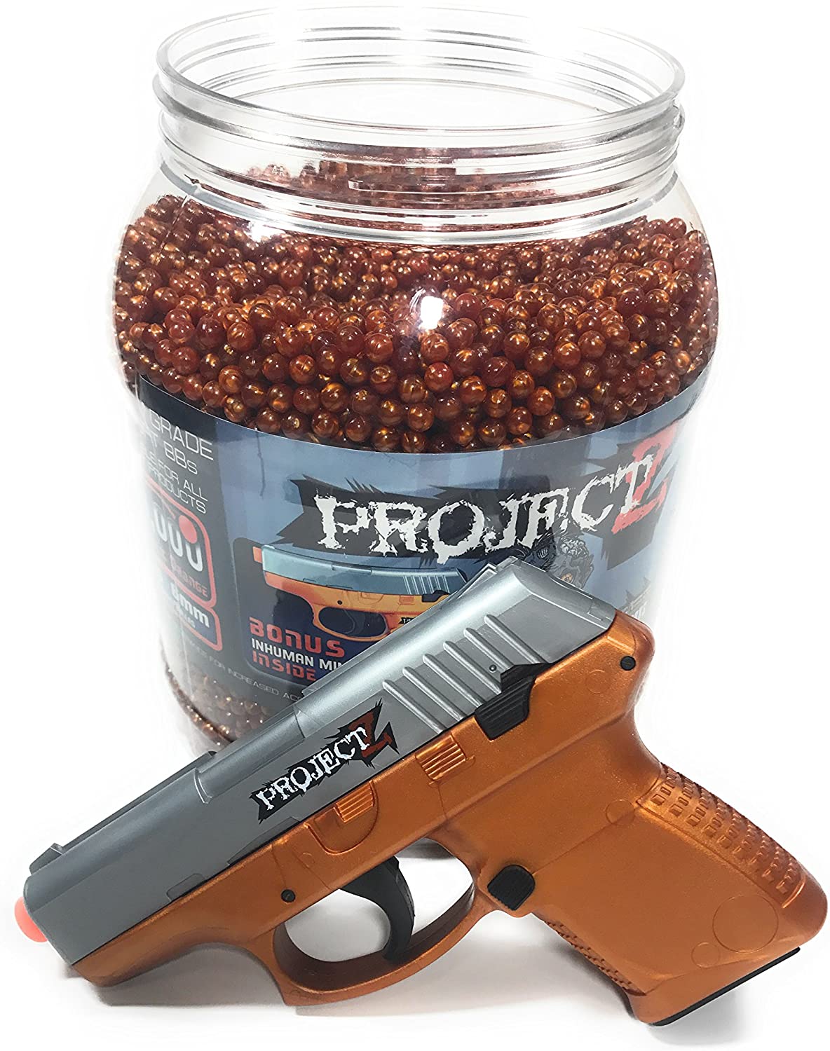 ProjectZ 14,000 Premium .12gm Airsoft BBS Bonus Pistol 