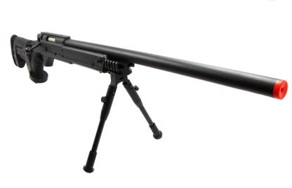 WELL AWM APS2 Bolt Action Spring Sniper Rifle w/Metal Bi-pod