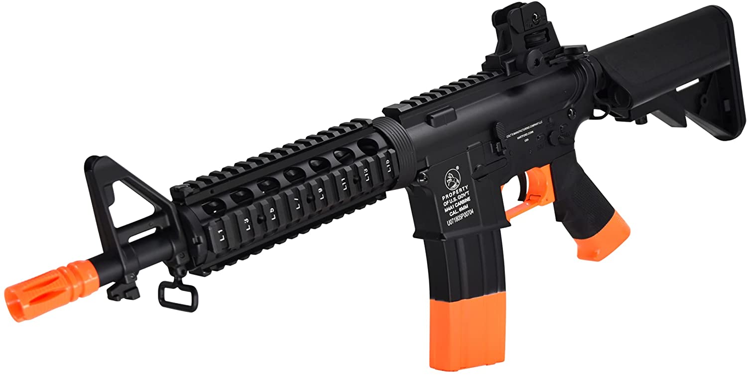 SOFT AIR USA Colt M4 CQB AEG Electric Airsoft Rifle