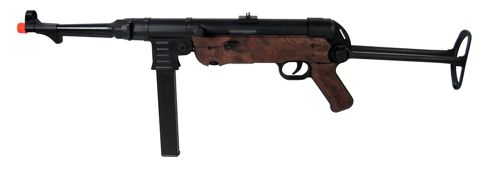 MP40 AEG Full Metal w/Battery/Charger Metal Gear Box(Brown)