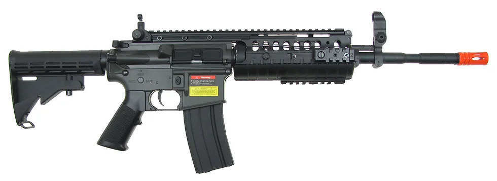 M4S System AEG w/Battery & Charger (Metal Gear Box)(Black)