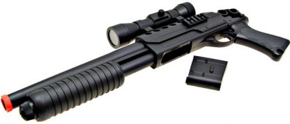 DE M47B1 Shot Gun w/Pistol Grip & Accessories